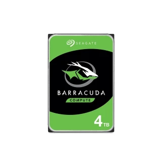 【SEAGATE 希捷】BarraCuda 4TB 3.5吋 5400轉 256MB 桌上型 內接硬碟(ST4000DM004)