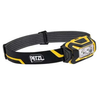 【法國 Petzl】ARIA 2 超輕量頭燈 450流明.IPX67防水防塵.LED頭燈.電子燈(E070AA00 黑黃)