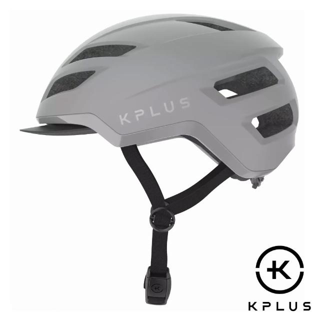 【KPLUS】單車安全帽C系列城市休閒RANGER Helmet-大象灰(亞洲頭型 休閒安全帽)
