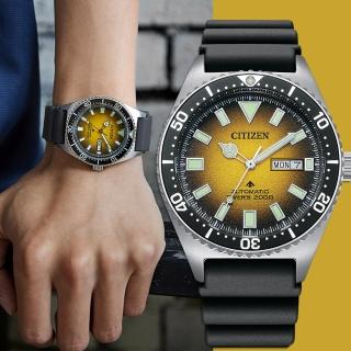 【CITIZEN 星辰】PROMASTER NY012系列潛水機械錶 男錶 畢業禮物(NY0120-01X)