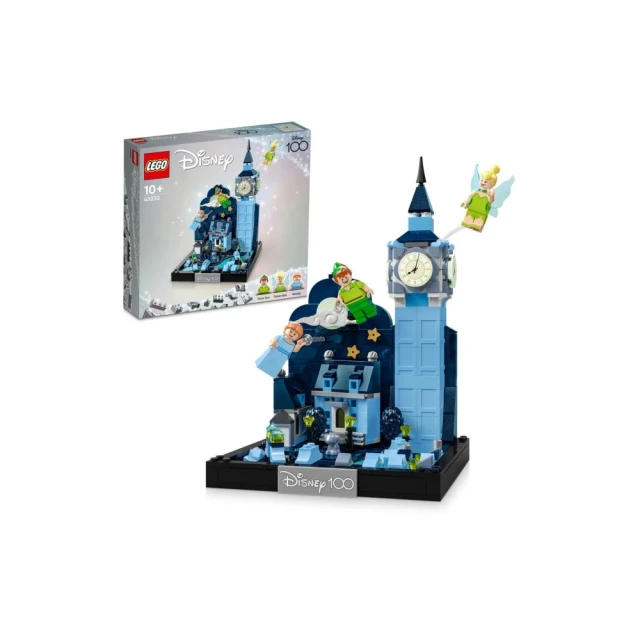 【LEGO 樂高】積木 迪士尼 小飛俠彼得潘與溫蒂的倫敦飛翔43232(代理版)