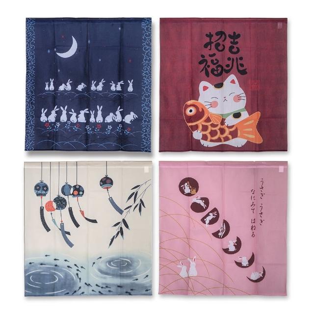 針織中門簾-85x90cm-4條(門簾)