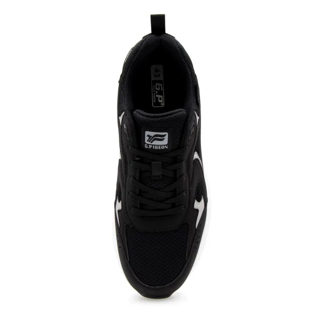 【G.P】男款爆米花輕彈跑鞋P1336M-黑色(SIZE:39-44 共二色)