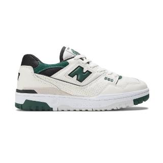 【NEW BALANCE】New Balance 550 男鞋 白綠色 復古鞋 D楦 NB 情侶鞋 休閒鞋 BB550VTC