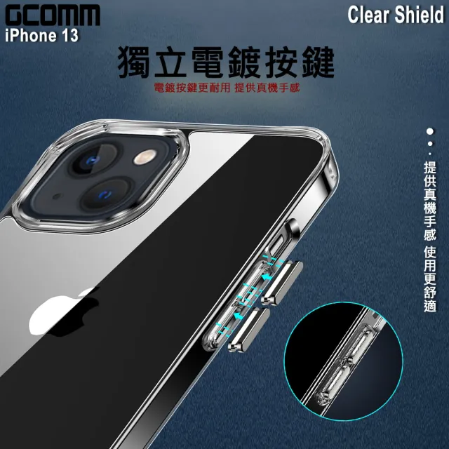 【GCOMM】iPhone 13 6.1吋 晶透厚盾抗摔殼 Clear Shield(晶透厚盾抗摔)