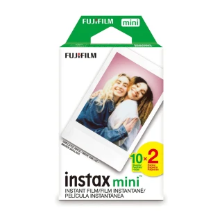 【FUJIFILM 富士】instax mini 空白底片 10張兩入組(共20張)