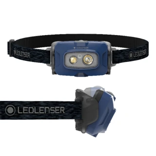 【LED LENSER】HF4R CORE 充電式頭燈-藍色