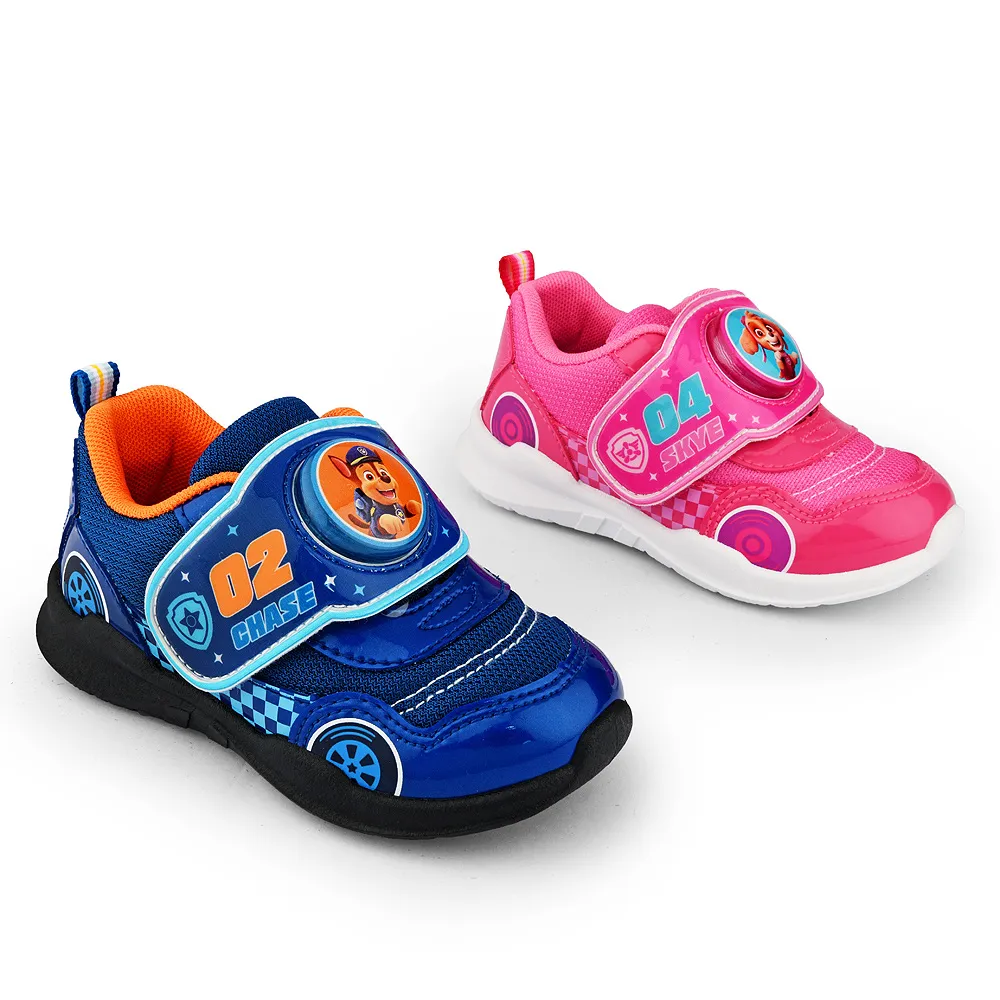 【童鞋城堡】童鞋 電燈運動鞋 汪汪隊立大功(AW8719-粉 / 藍)