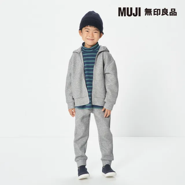 【MUJI 無印良品】兒童二重織休閒拉鍊外套(共5色)