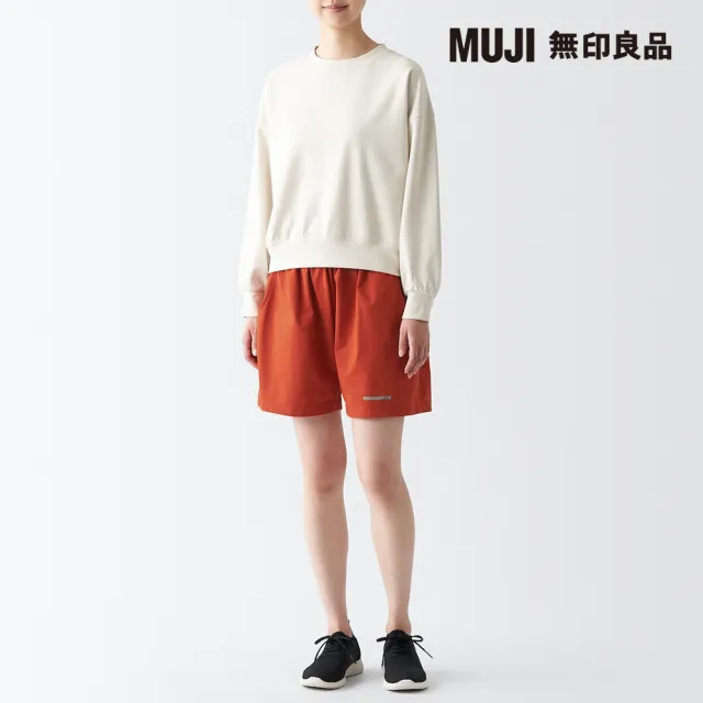 【MUJI 無印良品】女抗UV速乾聚酯纖維短褲(共4色)