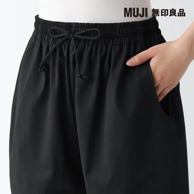 【MUJI 無印良品】女抗UV速乾聚酯纖維短褲(共4色)