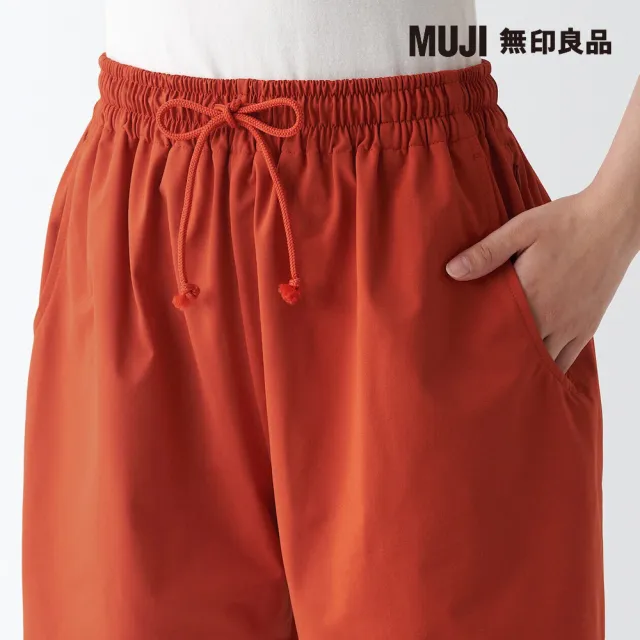 【MUJI 無印良品】女抗UV速乾聚酯纖維短褲(共4色)