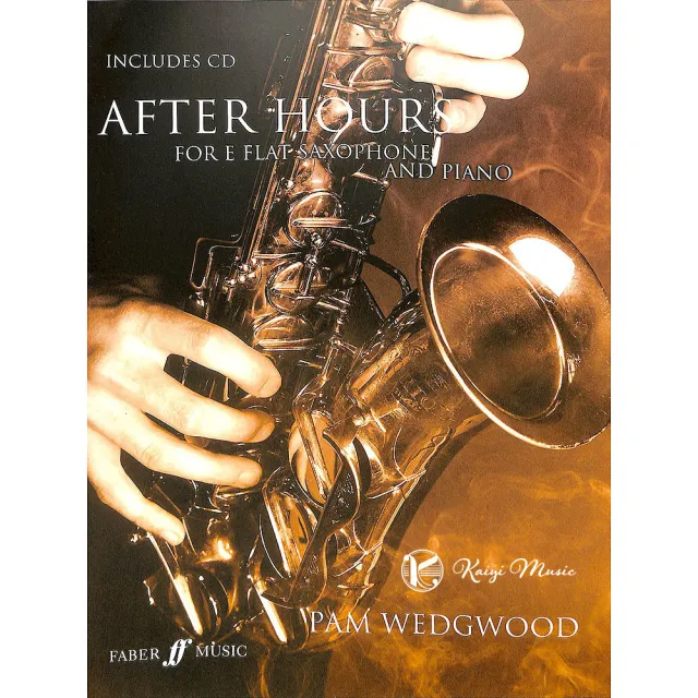 【Kaiyi Music 凱翊音樂】After Hours 中音薩克斯風與鋼琴樂譜（附CD）