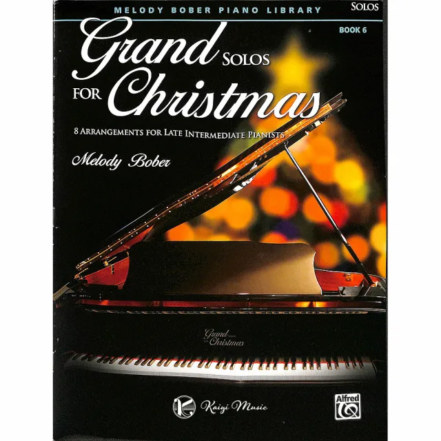 【Kaiyi Music 凱翊音樂】Grand獨奏聖誕系列 鋼琴曲集 第6冊