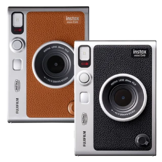 【FUJIFILM 富士】instax mini Evo EVO混合式數位馬上看相機--公司貨(底片20張束口袋..好禮)
