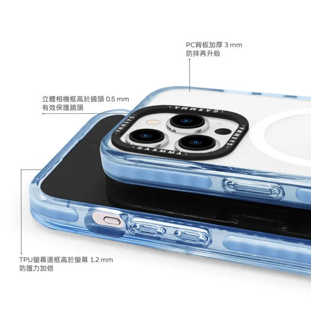 【GARMMA】iPhone 15 Pro 6.1吋 磁吸款保護殼