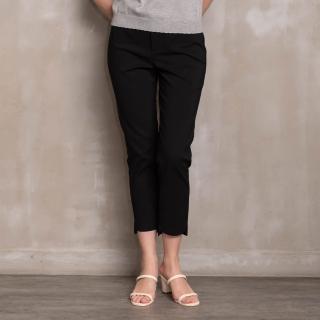 【perng yuh 芃諭名品】純調輕纖 貼袋造型 九分窄管褲(2023 AW Collection｜2C秋冬系列)