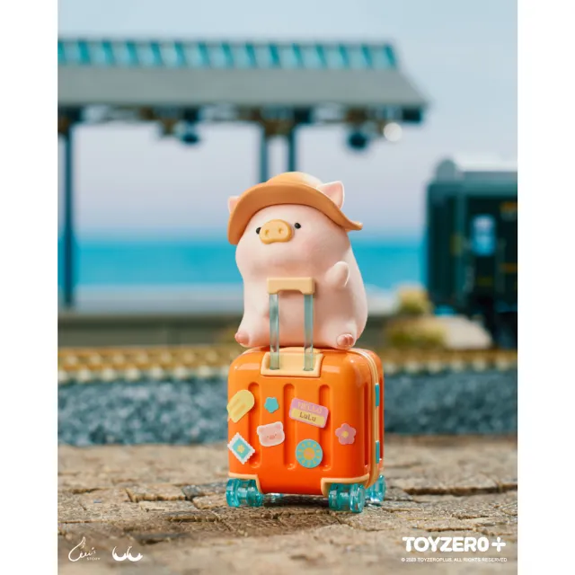 【TOYZEROPLUS】罐頭豬LuLu旅行系列盲盒(8入盒裝)