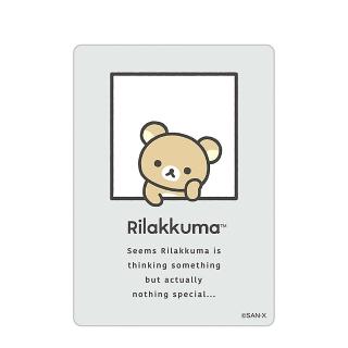 【San-X】拉拉熊 懶懶熊 NEW BASIC系列 防水耐光貼紙 基礎風 思考(Rilakkuma)