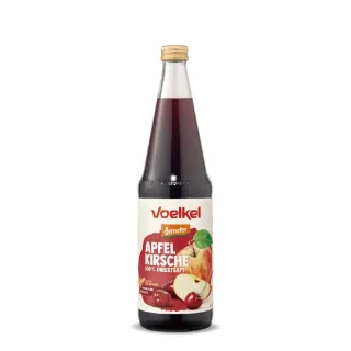 【O’Life 機本生活】Voelkel 蘋果櫻桃汁-demeter 700ml/入