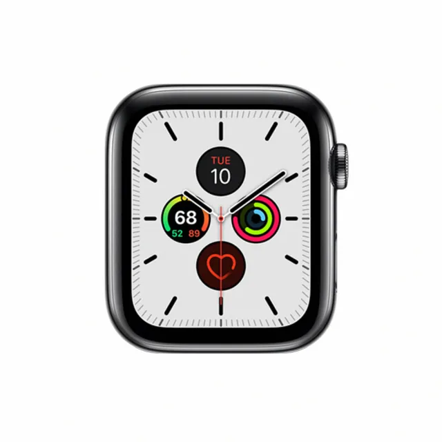 Apple 蘋果】B 級福利品Apple Watch S5 LTE 44mm 鋁金屬錶殼(副廠配件