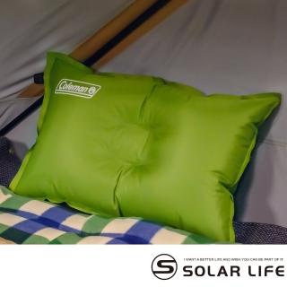 【Coleman】自動充氣枕頭/CM-0428J(露營充氣枕 TPU睡枕 戶外枕 旅行枕靠枕 辦公室午睡枕)