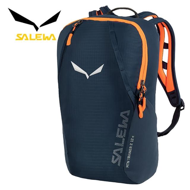 【SALEWA】MOUNTAIN TRAINER 2 兒童後背包 深藍/橘(適合遠足、戶外旅行使用)