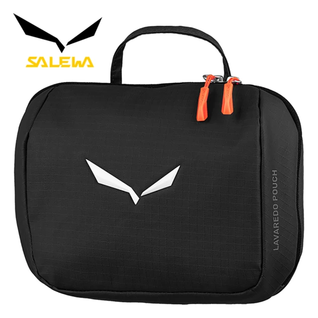 SALEWA LAVAREDO POUCH 多功能收納包 黑(3C配件收納包 大容量配件包 出國旅行)