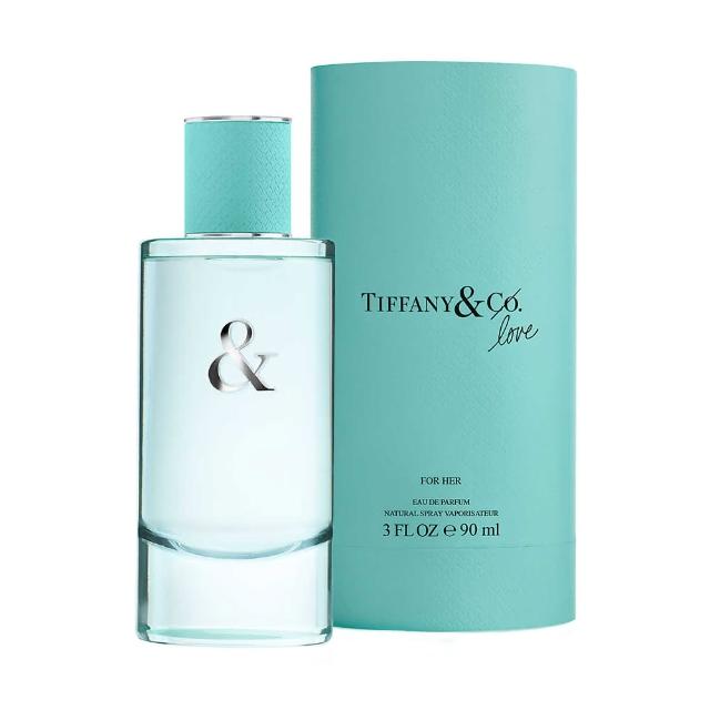 【Tiffany&Co. 蒂芙尼】Tiffany & Love For Her 愛語女性淡香精90ml(專櫃公司貨)