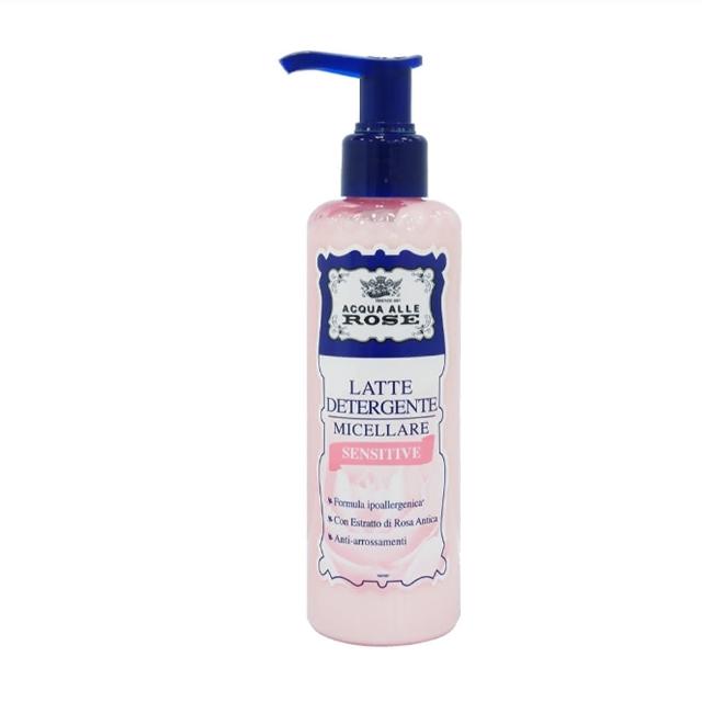 【義大利原裝】Manetti Roberts 玫瑰牛奶保溼卸妝乳 200ml/瓶(2入)