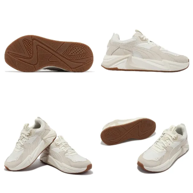 【PUMA】休閒鞋 RS-Pulsoid Prm Wns 女鞋 白 米白 奶油 復古 拼接 老爹鞋(393637-02)