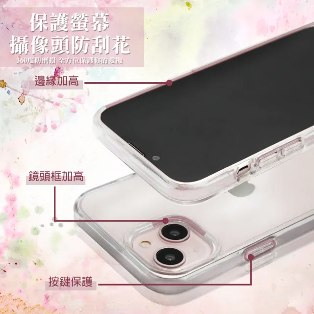 【apbs】三麗鷗 iPhone 16/15/14/13/12/11系列 輕薄軍規防摔水晶彩鑽手機殼(悠閒大耳狗)