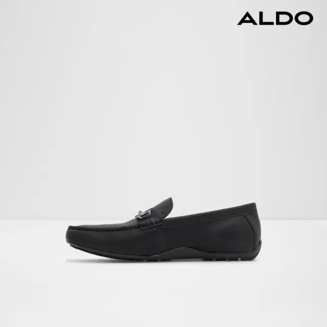 【ALDO】FANGIO-流行休閒樂福鞋-男鞋(黑色)