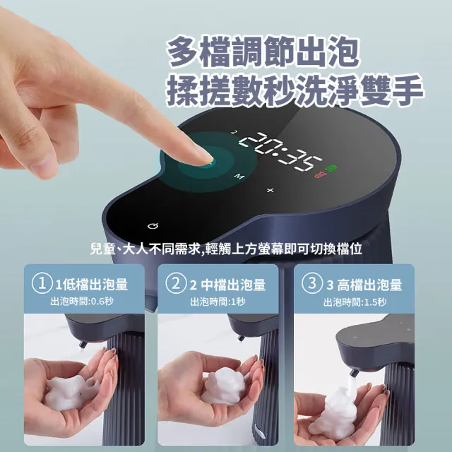 【質感衛浴】USB免接觸智能感應泡沫機(洗手機 自動感應器 給泡機 給皂機 泡沫機 殺菌機 皂液器 肥皂機)