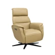 【IHouse】設計師款 半牛皮 電動單人沙發/旋轉椅/躺椅(半牛皮/USB孔)
