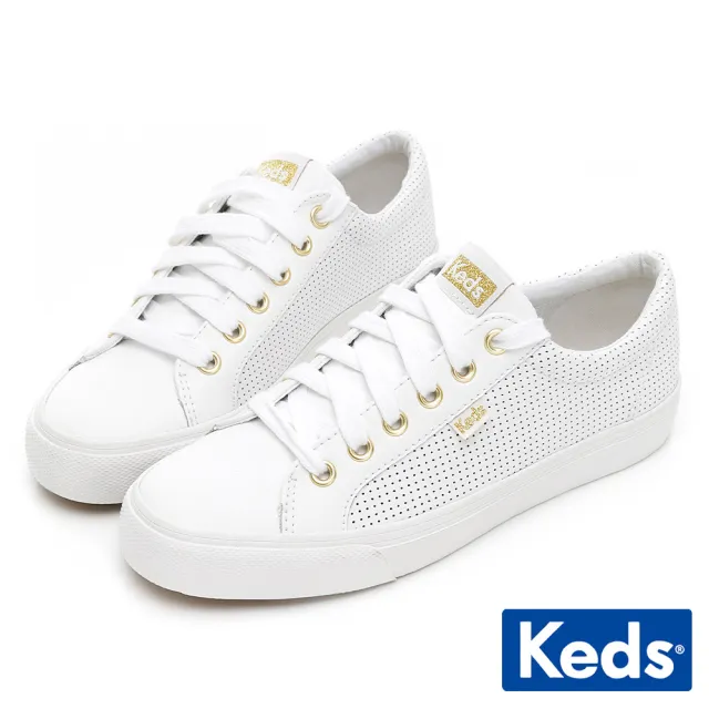 Keds kickstart leather on sale perforated