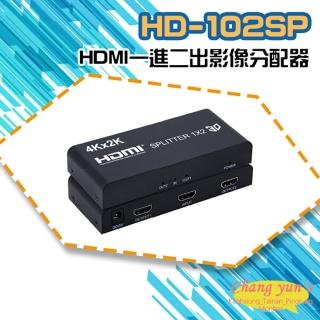 【CHANG YUN 昌運】HD-102SP 4K HDMI 一進二出 影像分配器