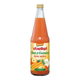 【O’Life 機本生活】Voelkel 蘋果胡蘿蔔汁700ml