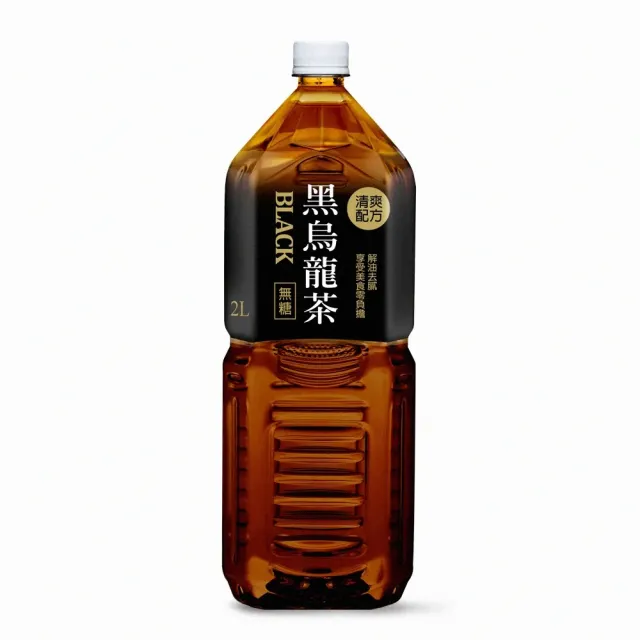 【悅氏】黑烏龍茶-2000ml x8入/ 箱(無糖)
