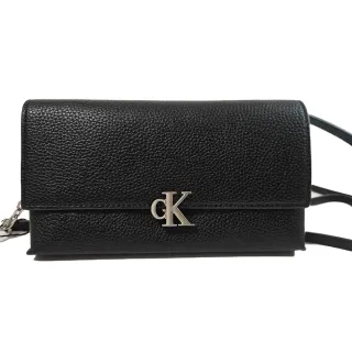 【CALVIN KLEIN】calvin klein 經典logo woc 鏈帶包 新款 黑色