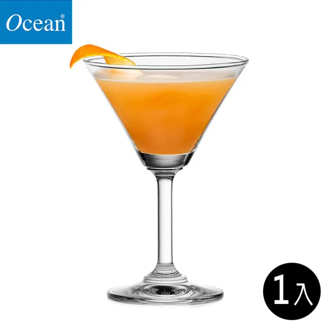 【Ocean】馬丁尼杯140ml 1入 Classic系列(馬丁尼杯 玻璃杯 高腳杯)
