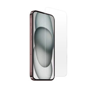 【宇宙殼】iPhone 15 Plus 超薄高清防爆非滿版9H鋼化玻璃保護貼
