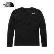 【The North Face】TNF 長袖上衣 W FOUNDATION L/S - AP 女 黑(NF0A7QUIJK3)