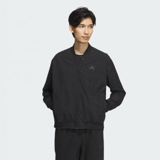 【adidas 愛迪達】外套 男款 運動外套 風衣外套 亞規 TH BOM WV JKT 黑 IP4958