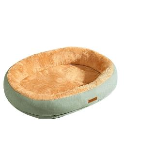【酷博士】加厚絨毛寵物窩 寵物床 M號綠色(平輸品)