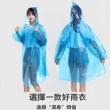 【KCS 嚴選】20入-一次性便攜式雨衣(顏色隨機 緊急 登山 旅行 遠行 郊遊 露營)