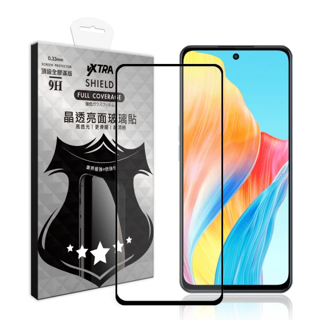 Metal-Slim OPPO A38 全膠滿版9H鋼化玻璃