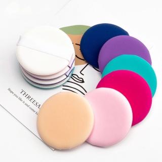 【FALAMILA LML】非乳膠圓形氣墊粉撲 5入裝#16-0528(氣墊/粉撲/乾濕兩用/不吃粉/海綿粉撲)