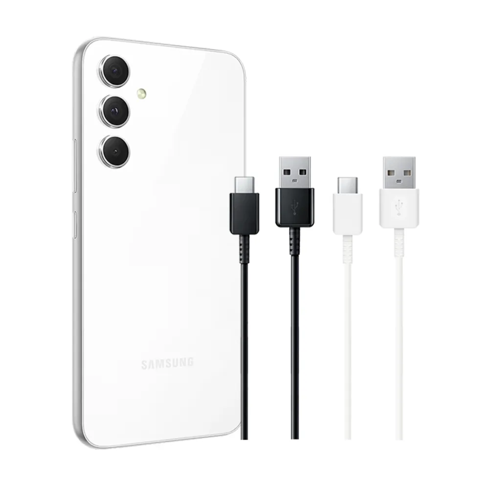 【SAMSUNG 三星】2入 三星製造 Type C to USB 快充充電線_A系列適用(袋裝)