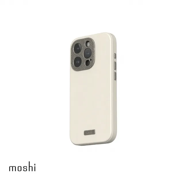 【moshi】iPhone 15 Pro Magsafe Napa 皮革保護殼(iPhone 15 Pro)